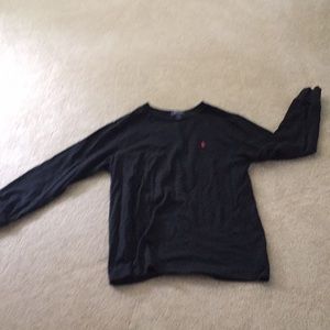 Boys black Polo size 14